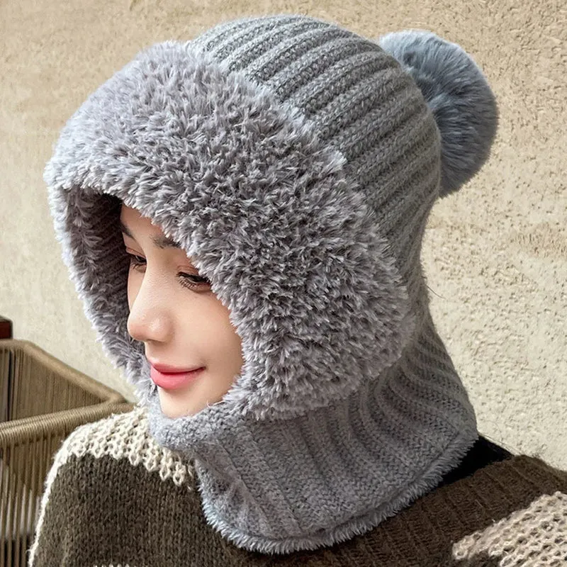 Zarte Fleece Wintermütze - Winterzauber Kimberly