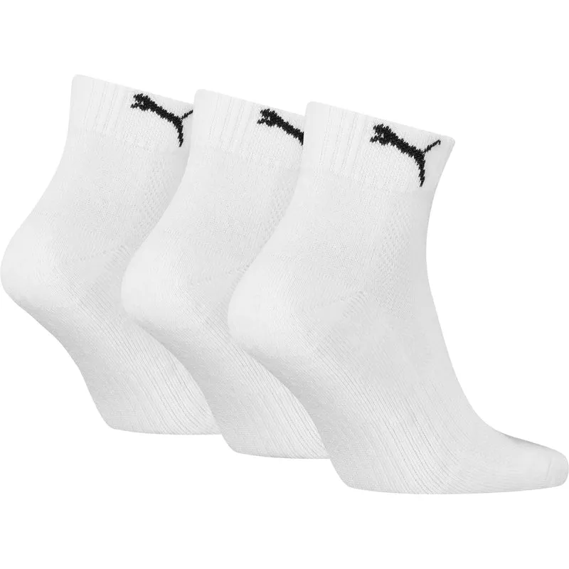 PUMA Herren Socken Unisex Cushioned Quarter 3er-Pack