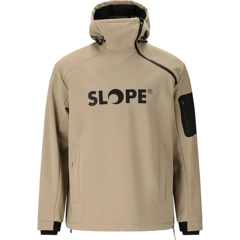 Slope Fletcher Softshell-Jacket Men roasted cashew