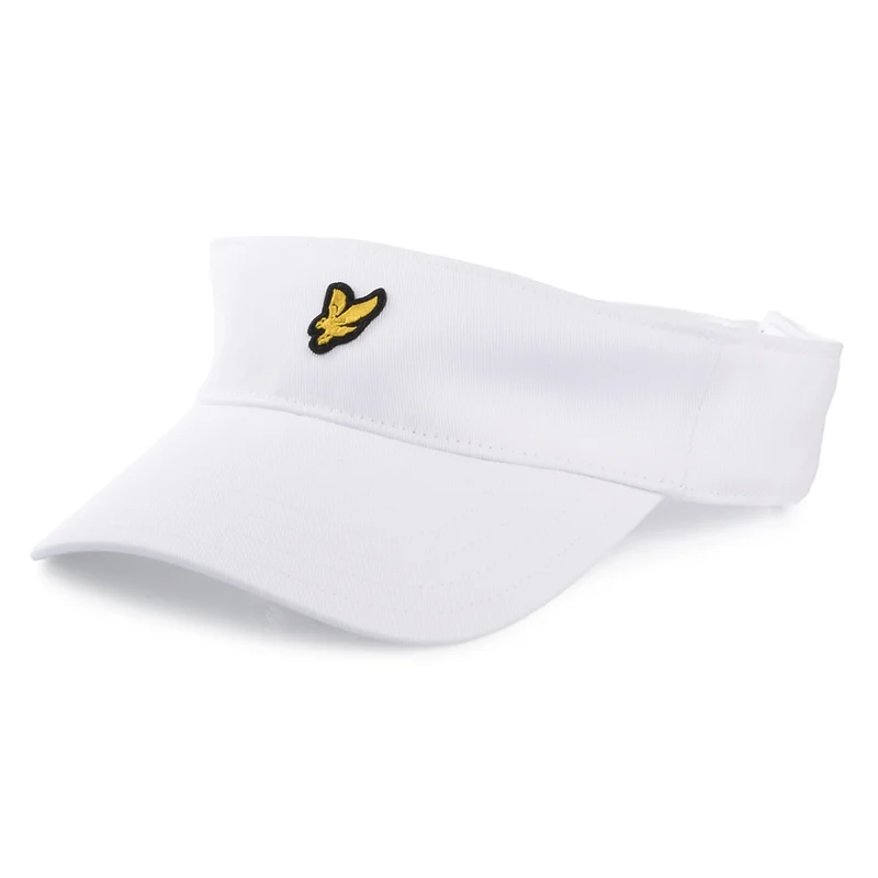Lyle & Scott Sonnenschild aus organischer Baumwolle - Weiß