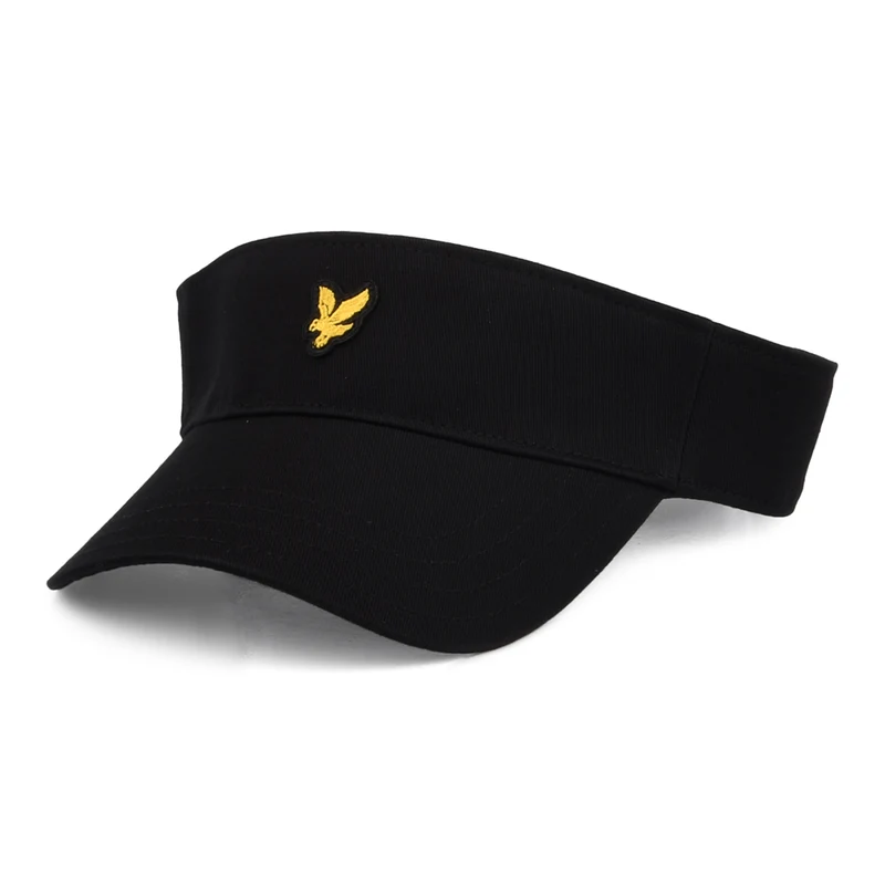 Lyle & Scott Sonnenschild aus organischer Baumwolle - Schwarz