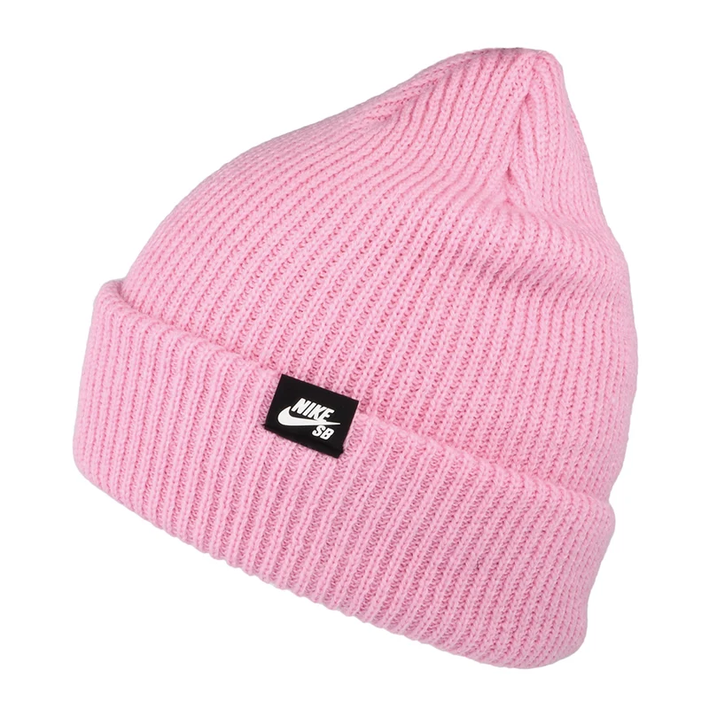 Nike SB Fisherman mit Umschlag Beanie Mütze - Rosa