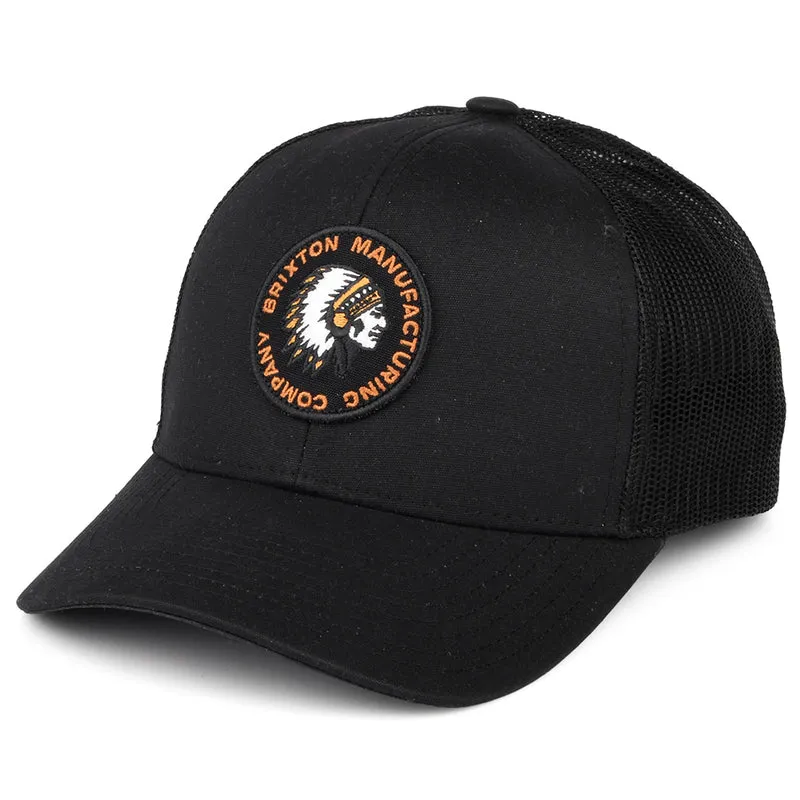 Brixton Rival Stamp NetPlus MP II Trucker Cap - Schwarz