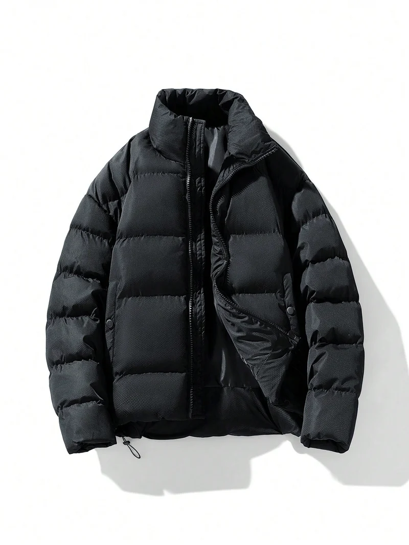 Oversize Fluoreszierende Herren-Winterjacke – Winterzauber von Vigoro