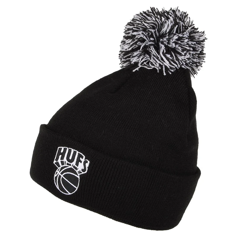 HUF Eastern Pom Bommelmütze - Schwarz