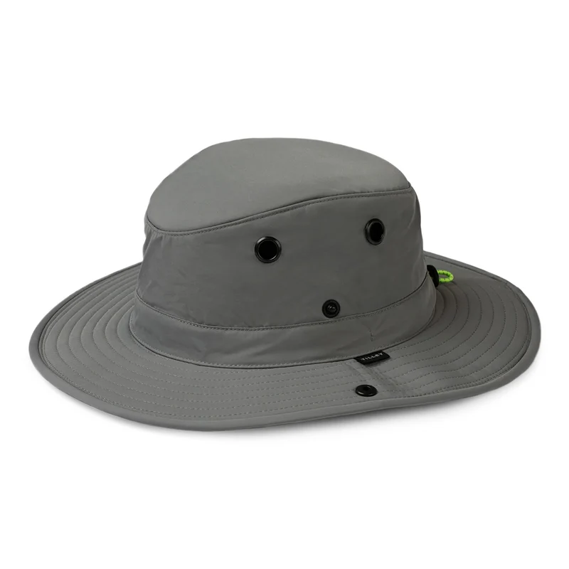 Tilley TWS1 All-Weather Knautschbarer Sonnenhut - Grau-Grün