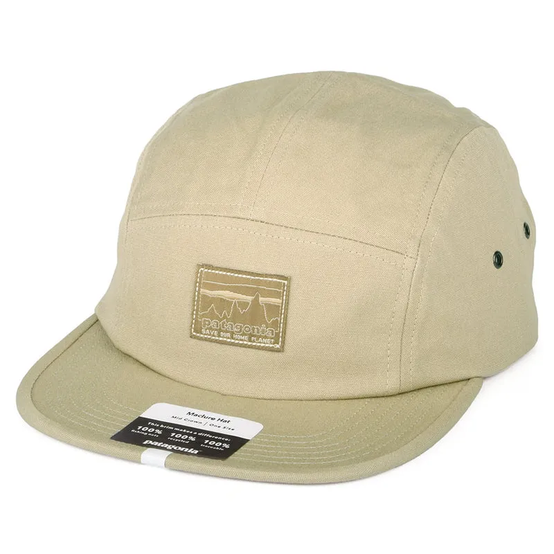 Patagonia Maclure 5 Paneelen Cap aus organischer Baumwolle - Khaki