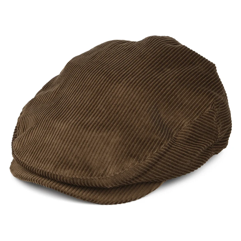 Brixton Hooligan Kord Schiebermütze - Braun
