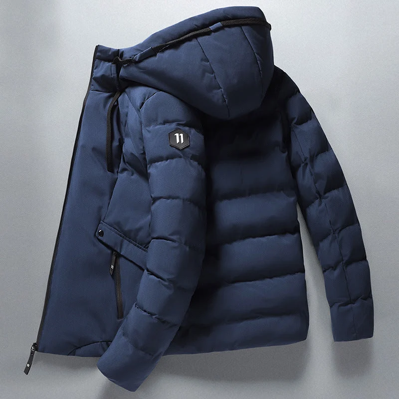 Wasserdichte Bequeme Herren-Winterjacke – Finn: Winterzauber Edition