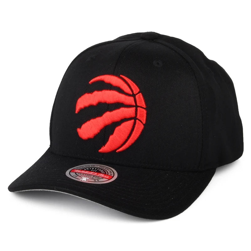 Mitchell & Ness Toronto Raptors Snapback Cap - NBA Team Ground Stretch - Schwarz