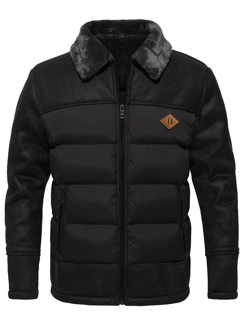 Winterwarme Fleecejacke für Herren - Jasper Schneeglanz Edition