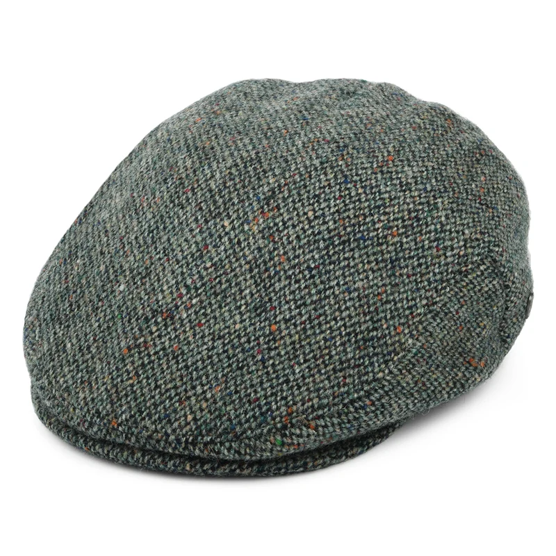 Jaxon & James Cairnglass Donegal Tweed Schiebermütze - Mehrfarbig