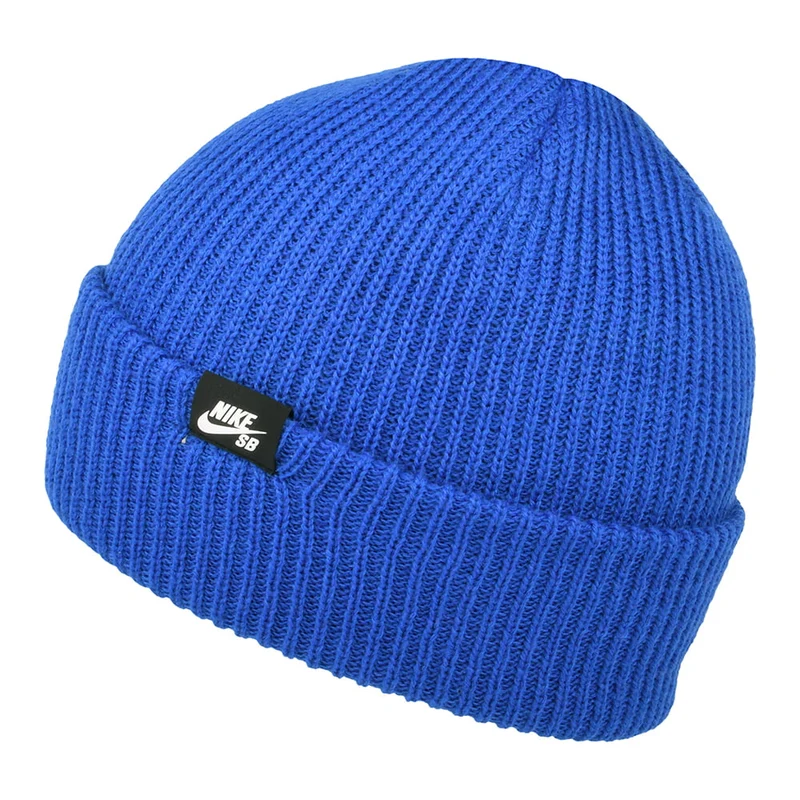 Nike SB Fisherman mit Umschlag Beanie Mütze - Blau