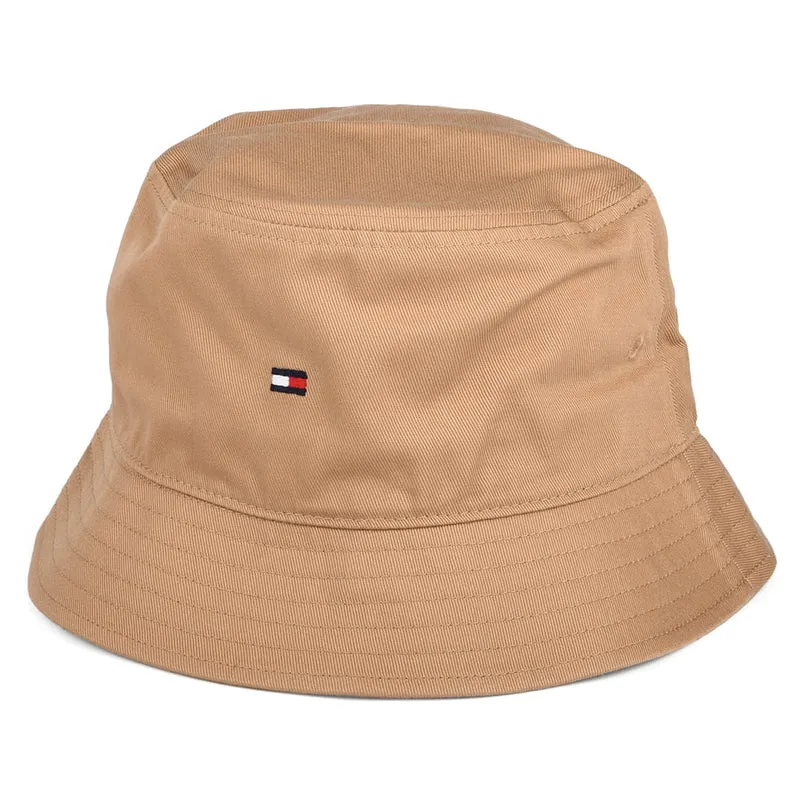 Tommy Hilfiger Flag Fischerhut - Kamel
