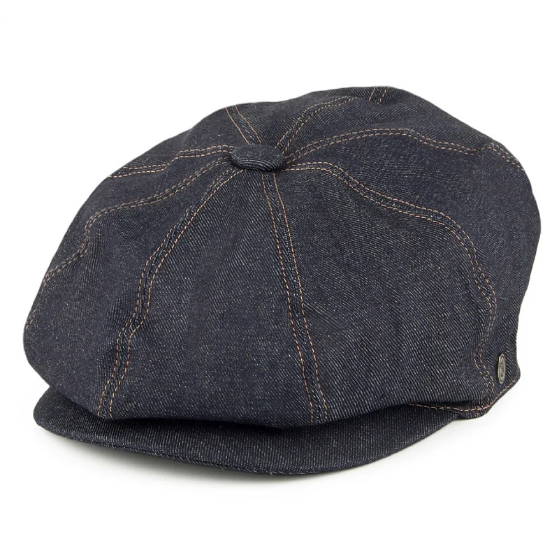 Jaxon & James Denim Ballonmütze Dunkelblau Großhandel