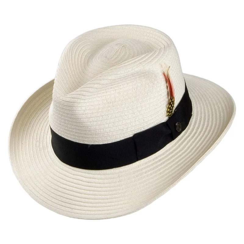 Jaxon & James Summer C-Crown Fedora Elfenbein Großhandel