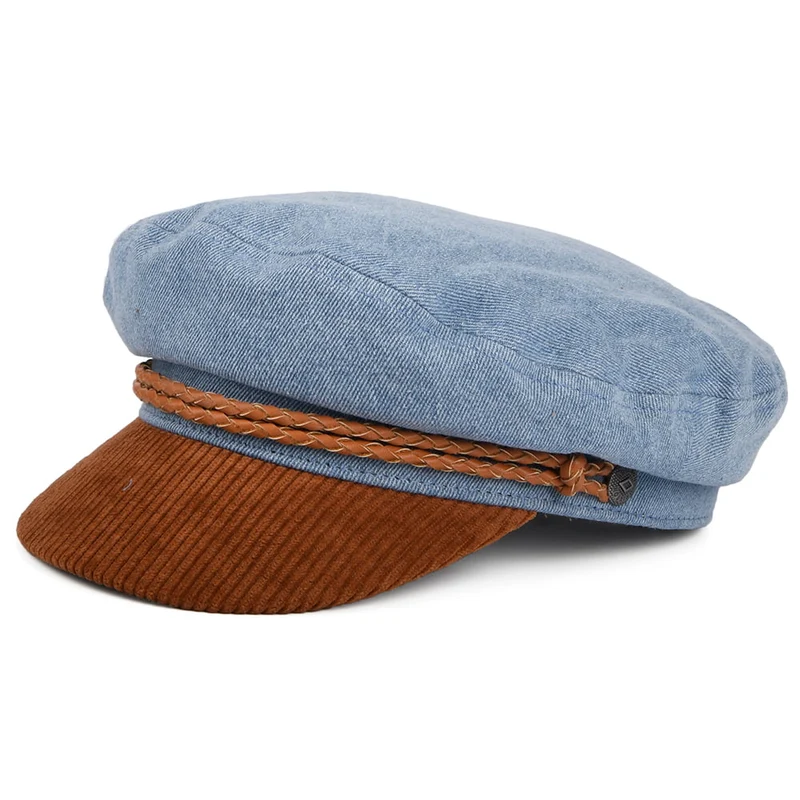 Brixton Ashland Schiffermütze - Hellblau-Braun