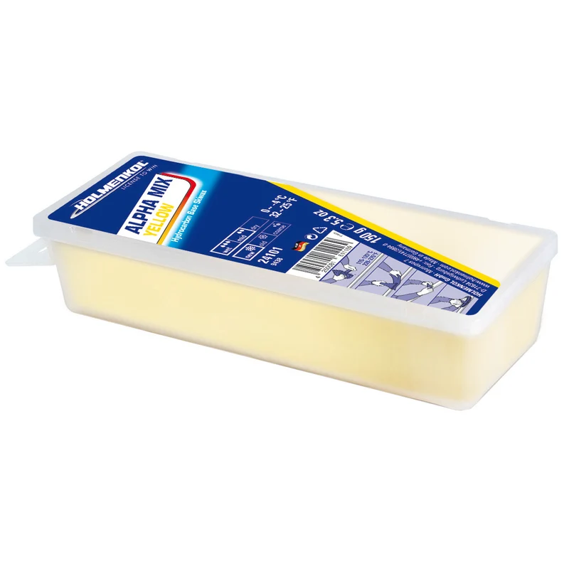 HOLMENKOL Alphamix Yellow Wachs für weichen Schnee