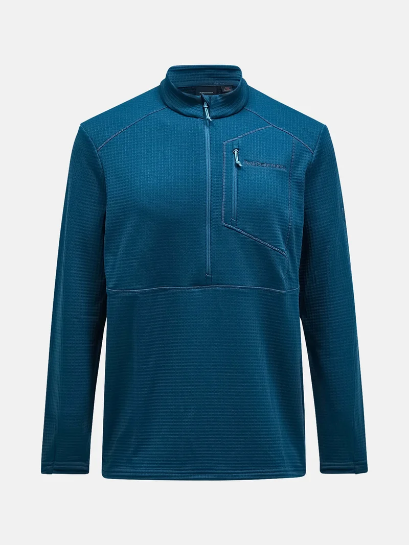 PEAK M Trail Polartec HZ Midlayer - Infinity Teal