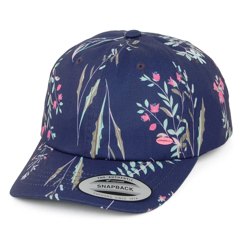 O'Neill Kinder Blumenmuster Baseball Cap - Blau-Multi