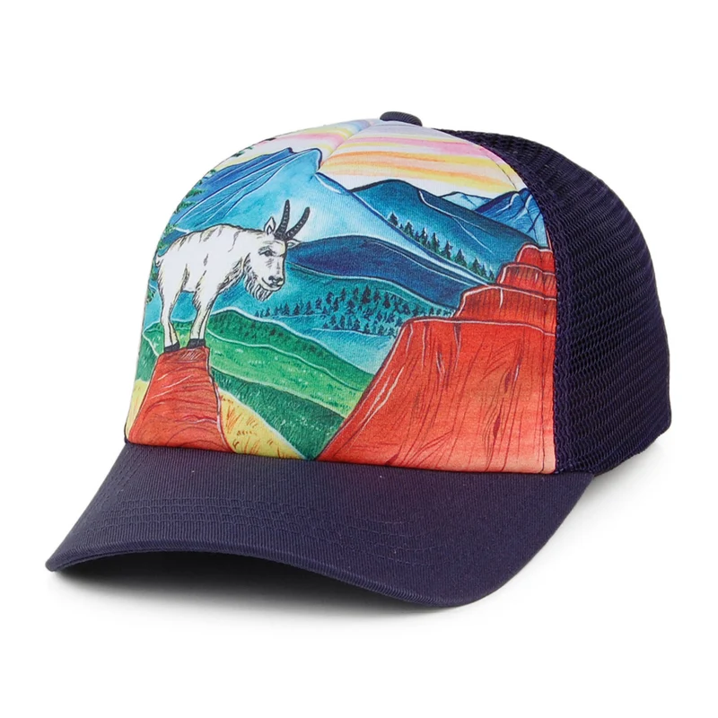 Sunday Afternoons Kinder Artist Series Trucker Cap - Marineblau-Multi