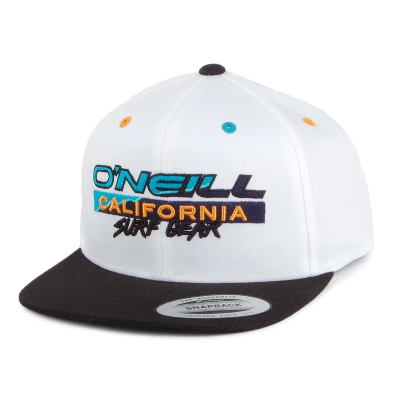 O'Neill Kinder Stamped Snapback Cap - Weiß-Schwarz