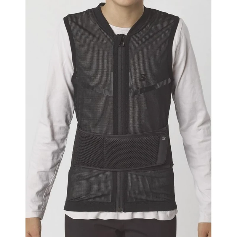 Salomon - Flexcell Pro Vest Jr - Black - Kinder