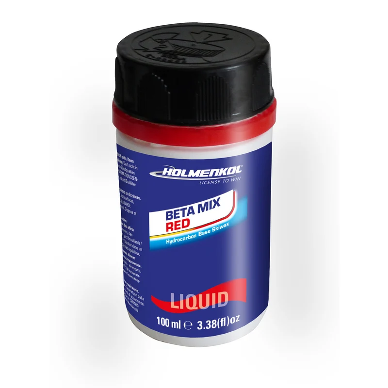 HOLMENKOL Betamix RED Liquid 100ml Skiwachs - Flüssigwachs