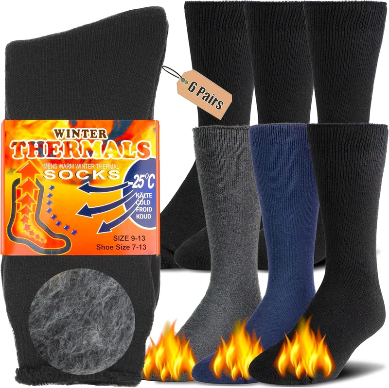 Winter Thermo-Stiefelsocken – FrostGrip