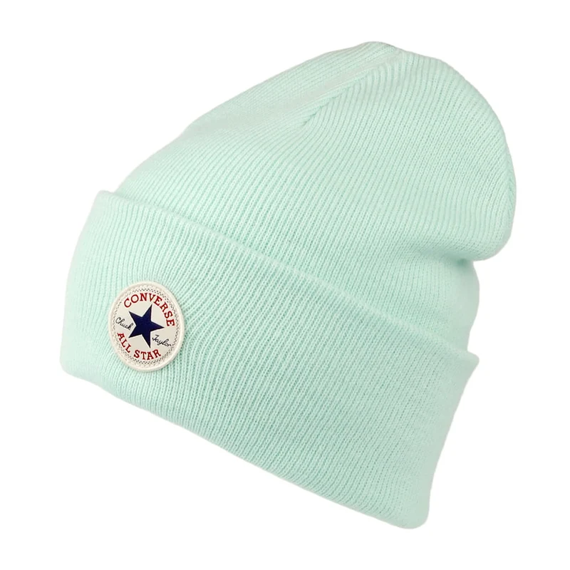 Converse Tall Chuck Taylor Mit Umschlag Beanie Mütze - Minzgrün