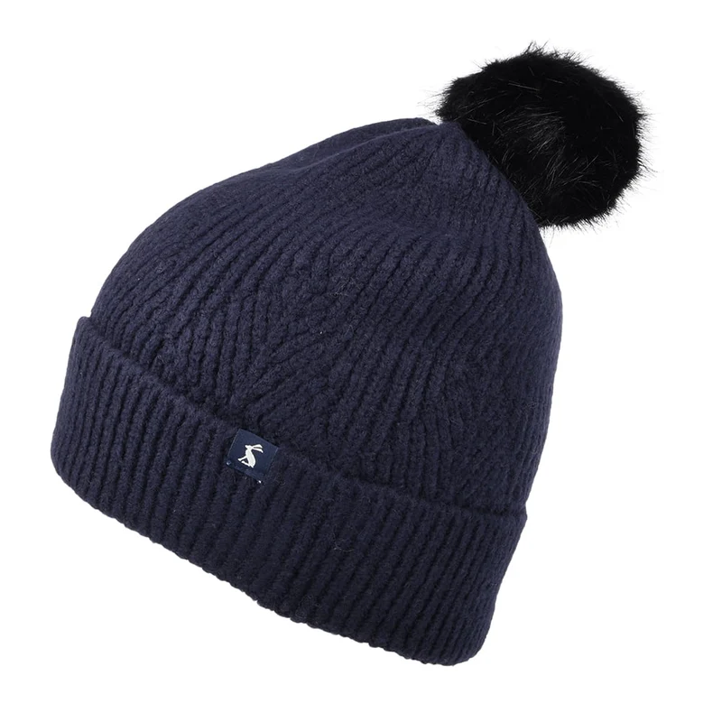 Joules Thurley Bommelmütze - Marineblau