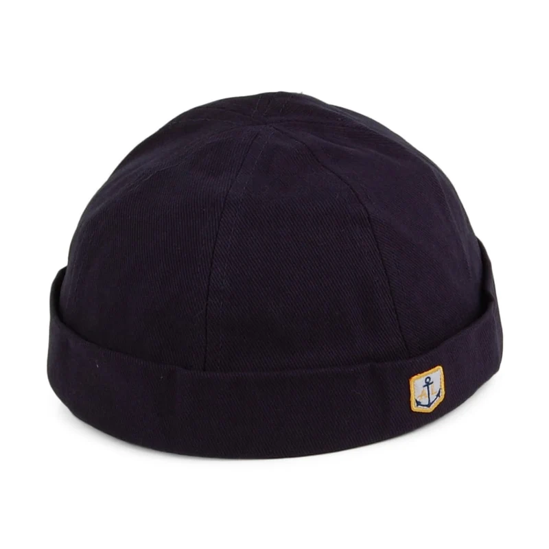 Armor Lux Miki Summer Beanie Mütze aus Baumwolle - Marineblau