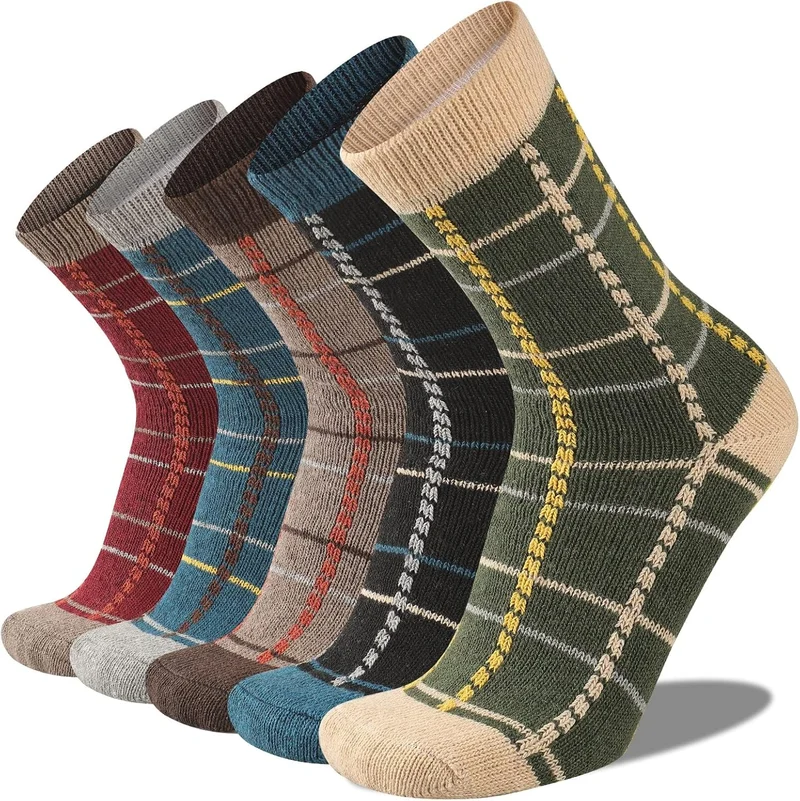 Bequeme Herren Thermosocken (5er-Set) – Herbstzauber Edition Kevin