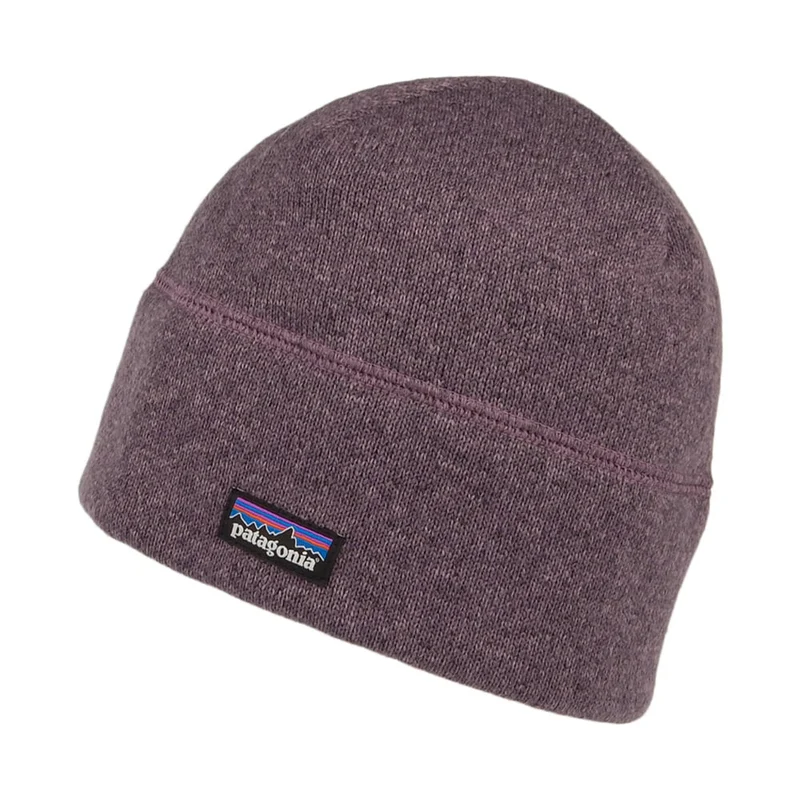 Patagonia Better Sweater Recycelte Beanie Mütze - Lila