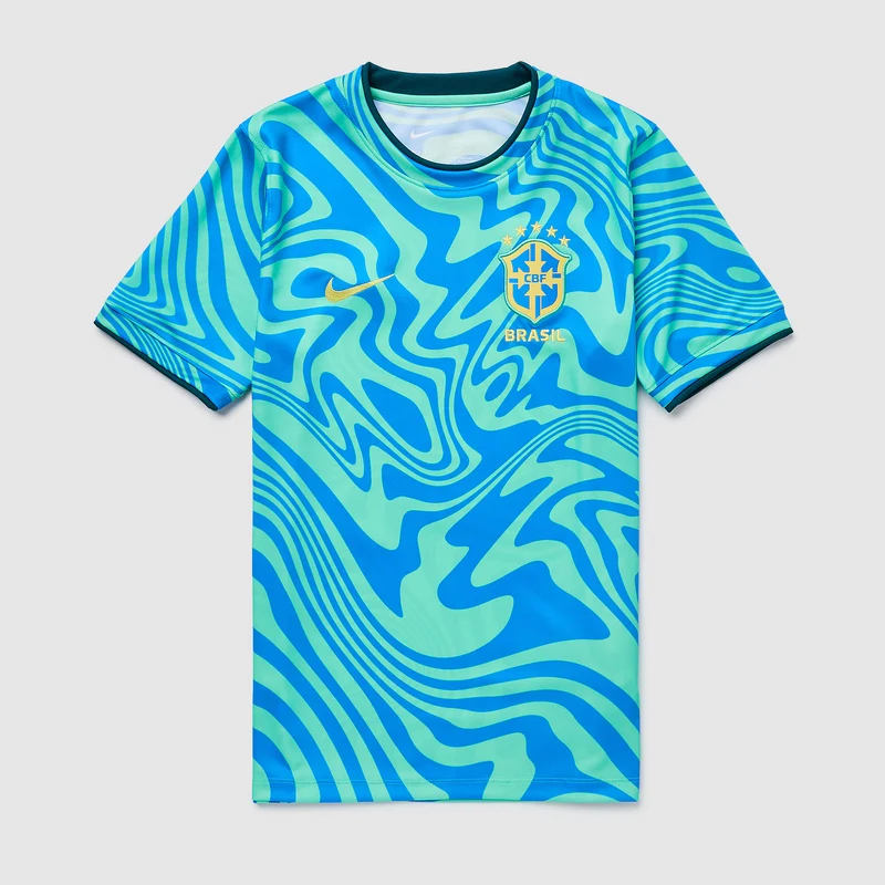 Nike Brasilien 2026 Kinder Dri-FIT Pre-Match Shirt