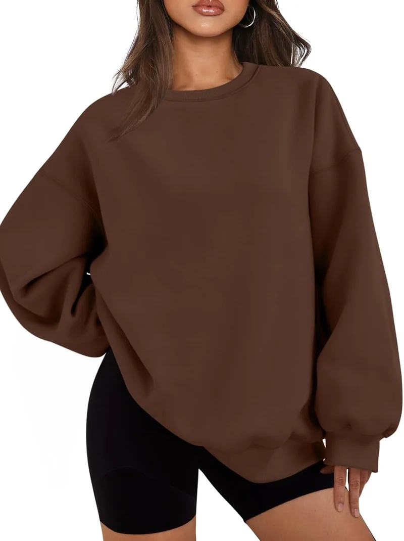 Bequemer Oversized Damenpullover – Ella Herbstzauber