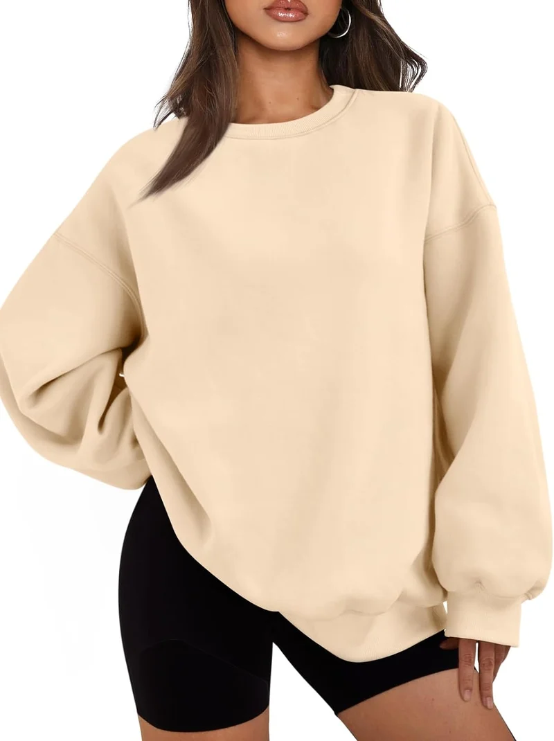 Bequemer Oversized Damenpullover – Ella Herbstzauber