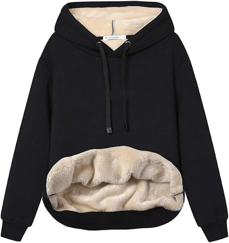 Damen Winter Gefütterte Hoodie – Lilly
