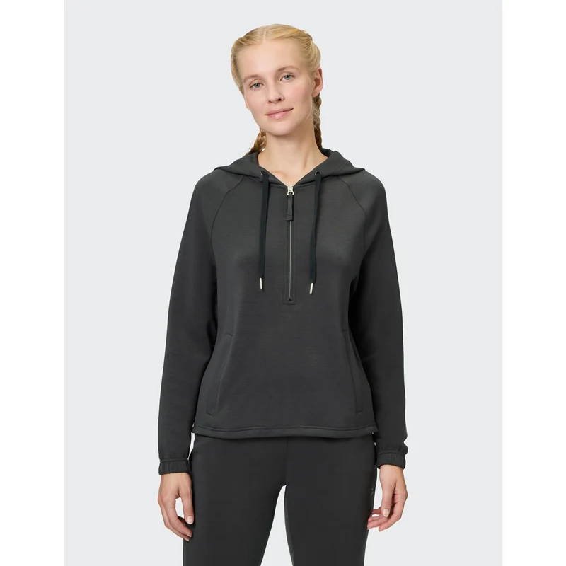 Venice Beach Jessica Halfzip-Hoodie Damen Anthracite