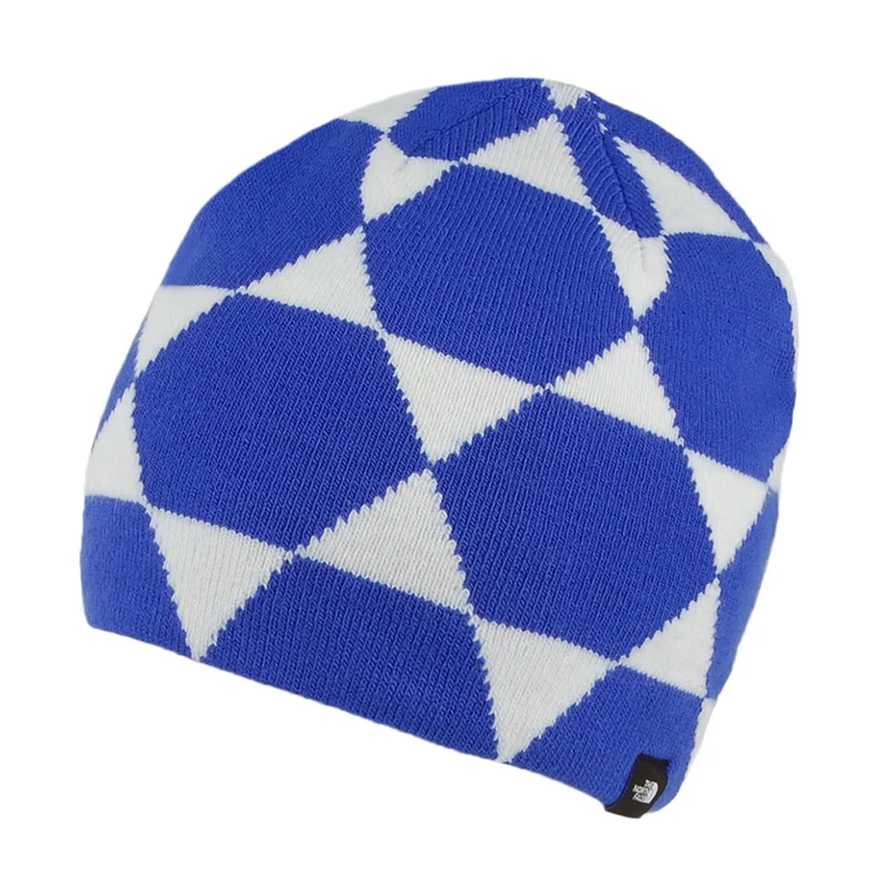 The North Face Alpine Beanie Mütze - Blau-Weiß