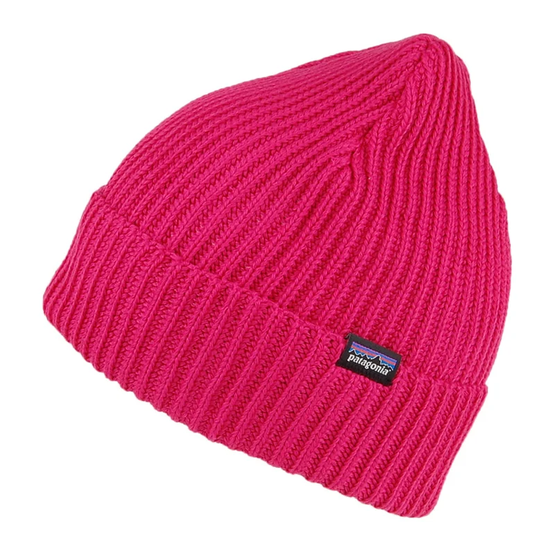Patagonia Fishermans gerollt Beanie Mütze - Rosa