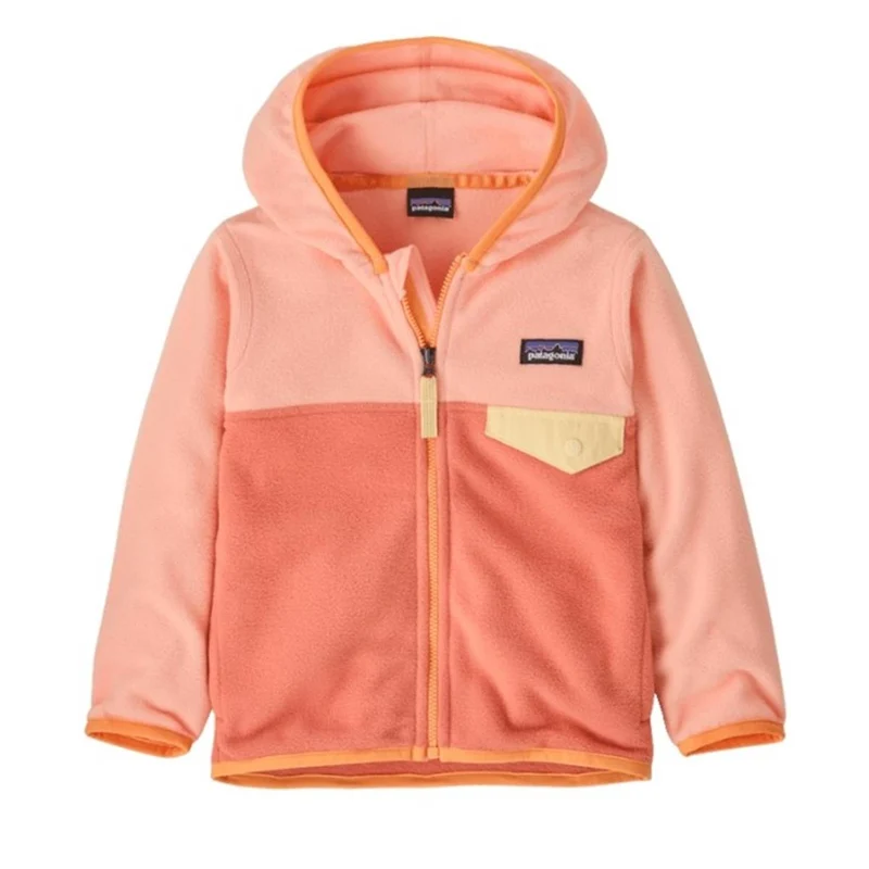 Patagonia Baby Micro D™ Snap-T Fleece Jacket Peak Pink