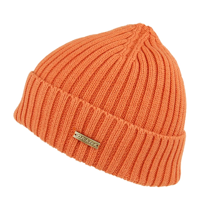 Dickies Bronston Beanie Mütze im Rippenstrick - Rostrot