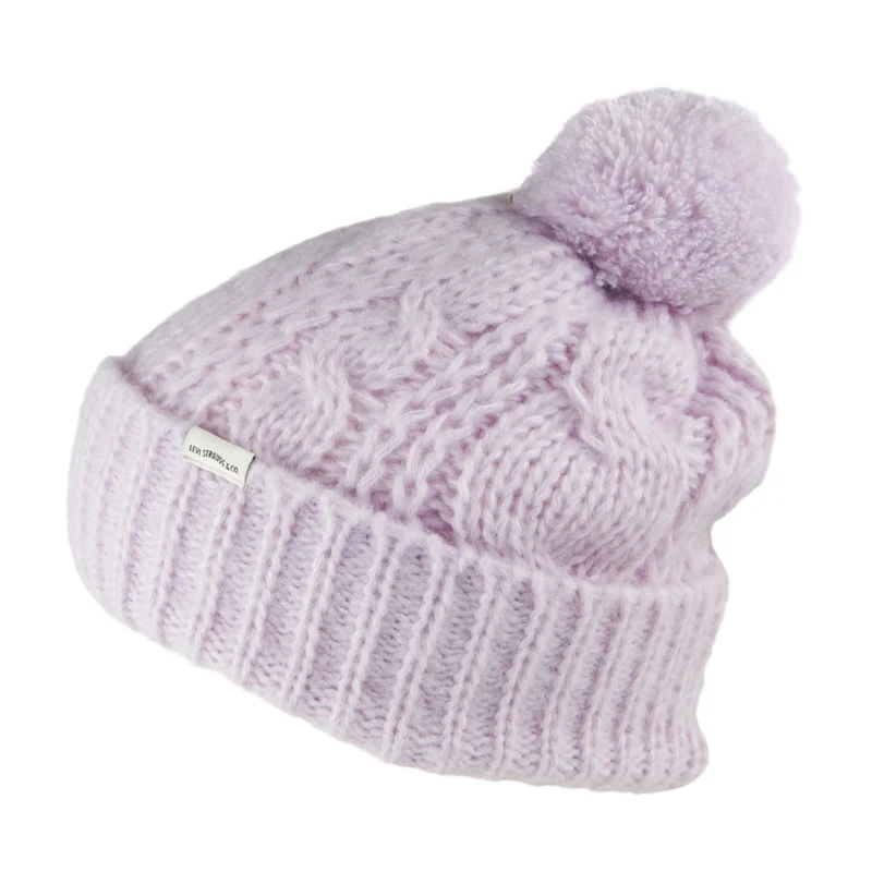 Levi's Lofty Bommelmütze Zopf - Rosa